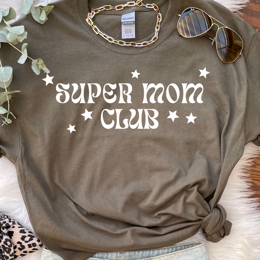 Super Mom Club Tee