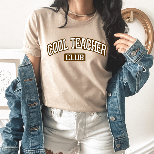 Cool Teacher Club Tee